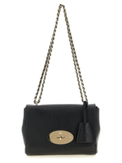Black Goatskin Crossbody Bag - Mulberry