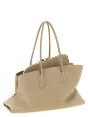 The Attico Beige Leather Shoulder Bag