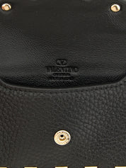 Valentino Garavani Black Calfskin Cardholder