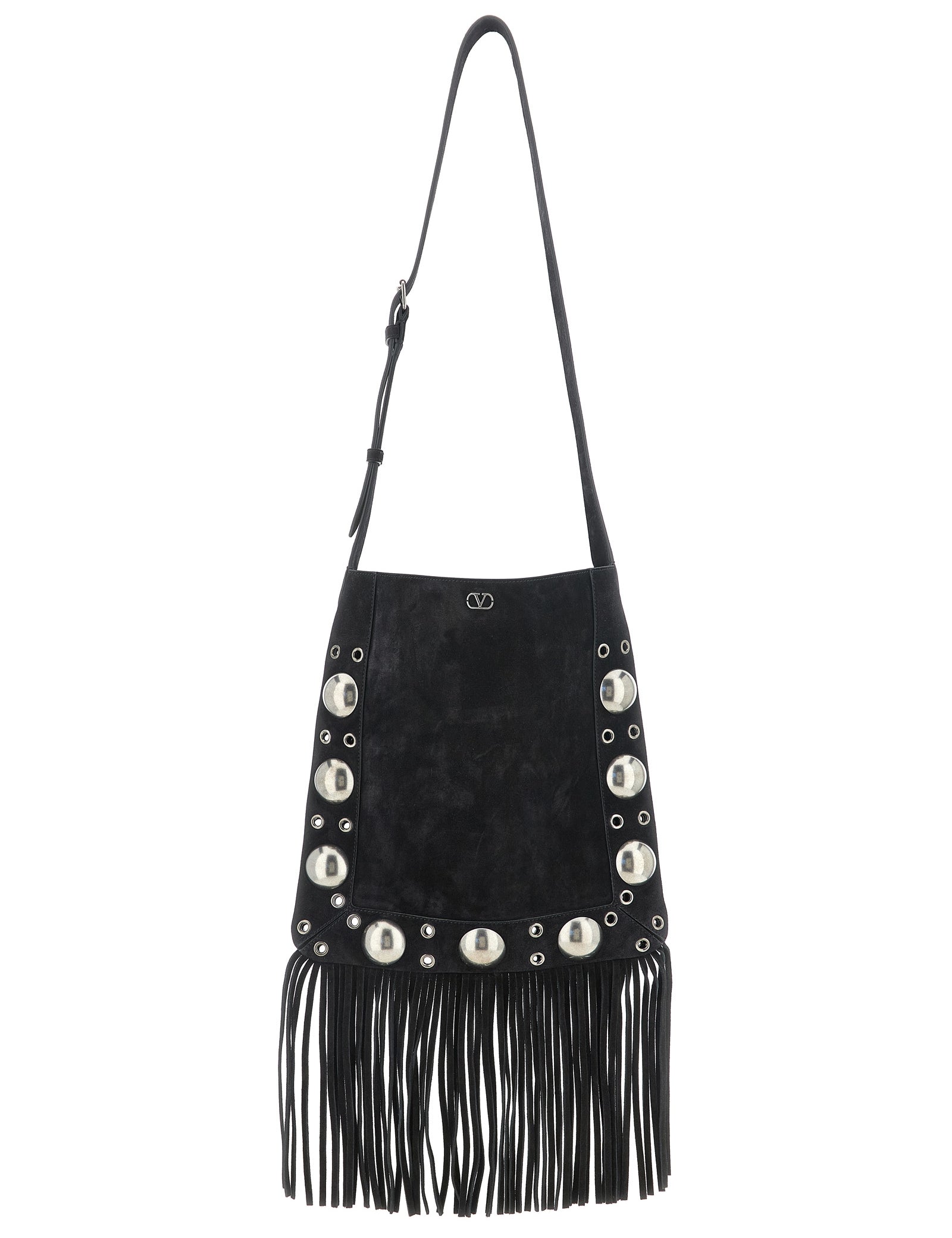 Valentino Garavani Black Calfskin Shoulder Bag
