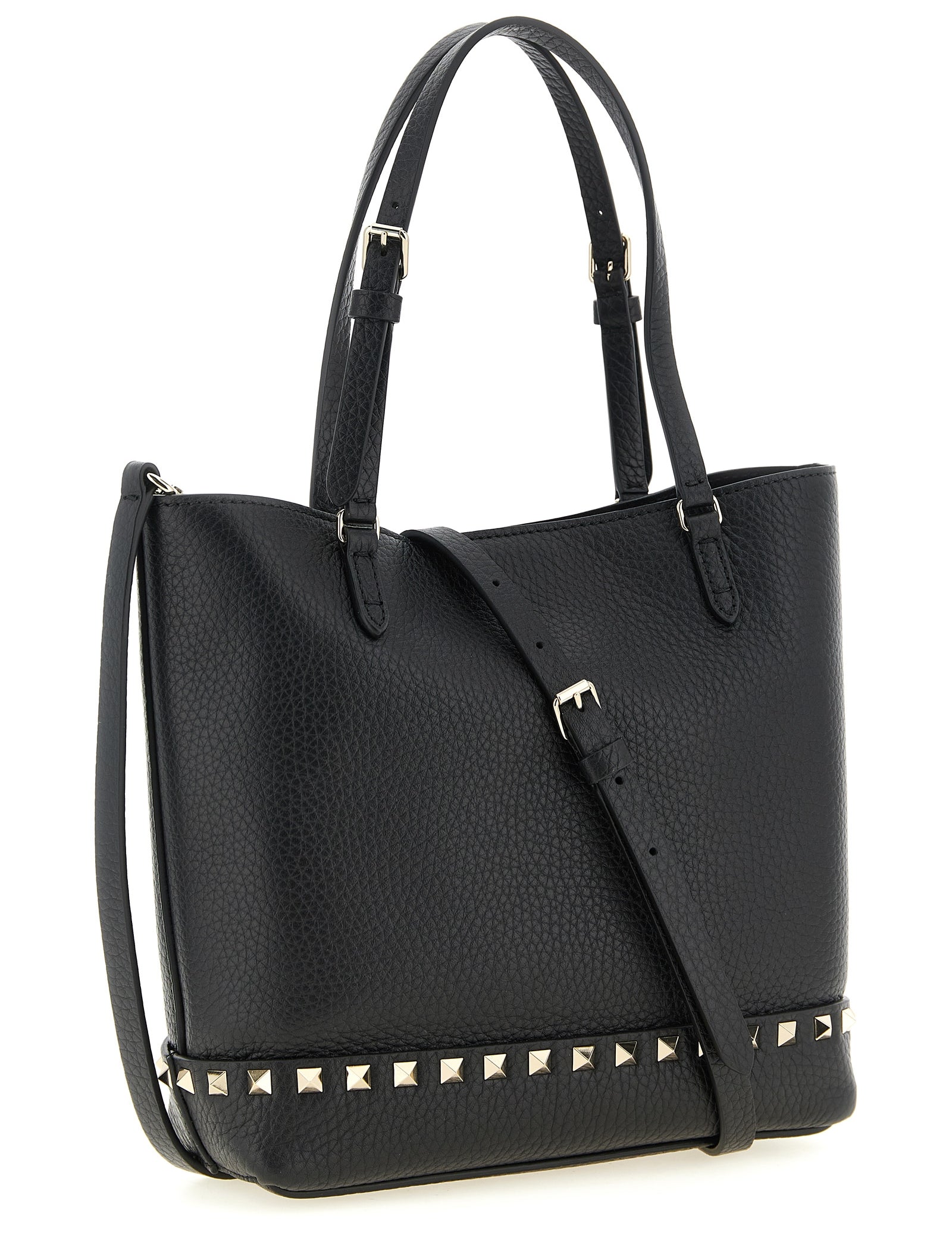 Valentino Garavani Black Calfskin Shoulder Bag