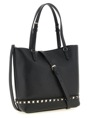 Valentino Garavani Black Calfskin Shoulder Bag