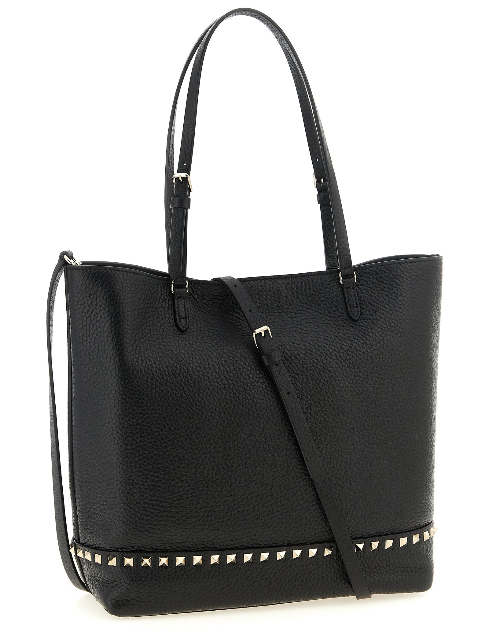 Valentino Garavani Black Calfskin Shoulder Bag