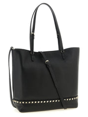 Valentino Garavani Black Calfskin Shoulder Bag