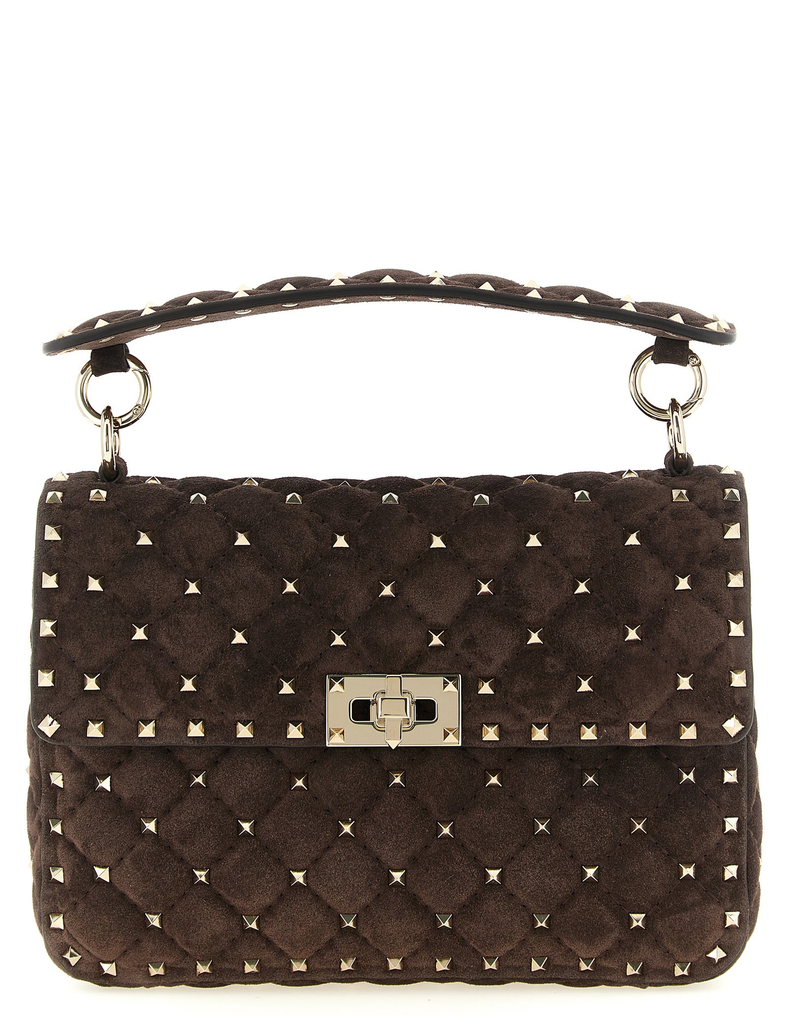 Valentino Garavani Brown Calfskin Crossbody Bag
