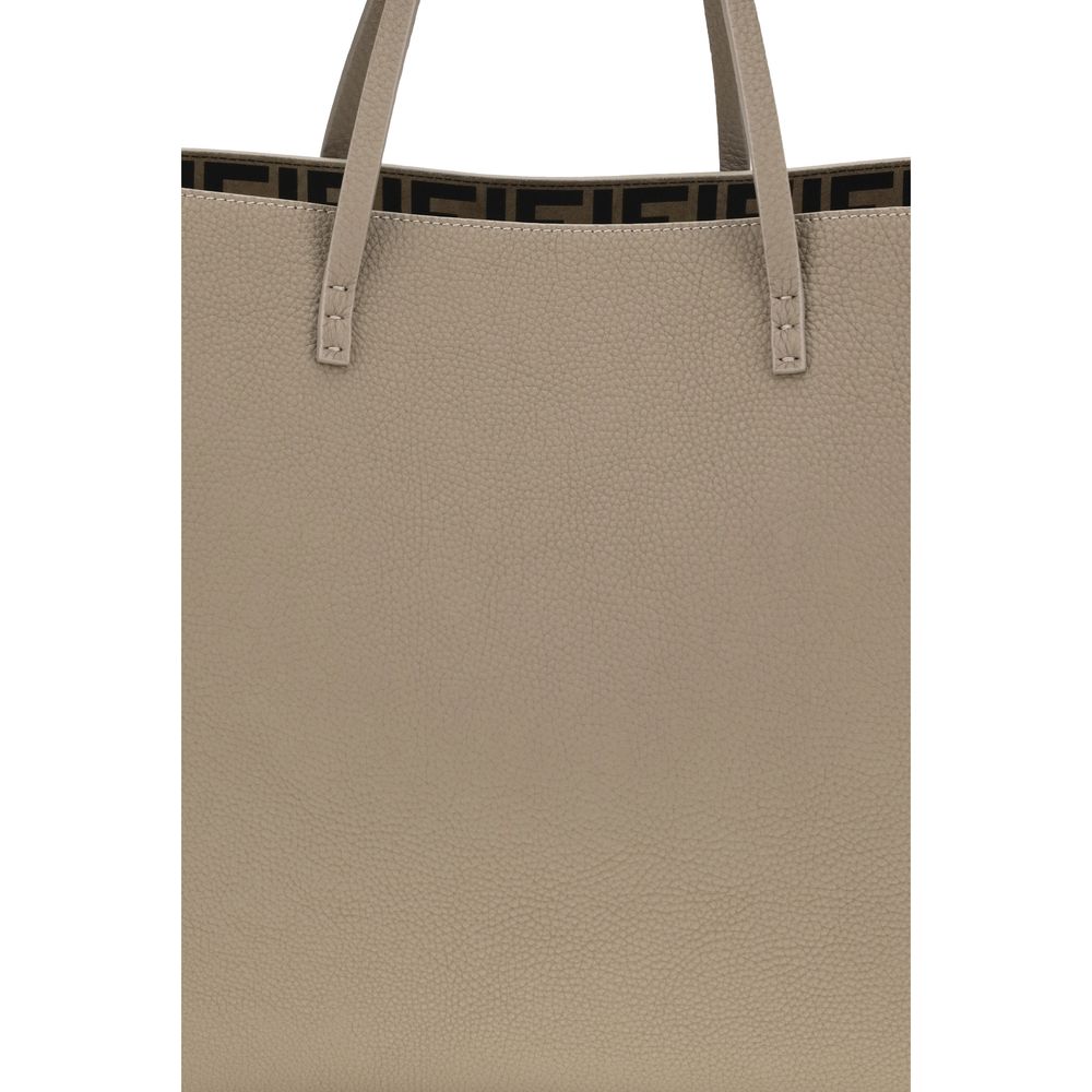Fendi Beige Calf Leather Shoulder Bag