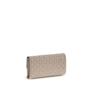 Valentino Garavani Beige Calf Leather Shoulder Bag