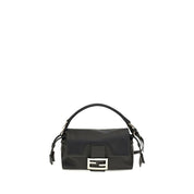 Fendi Black Nappa Leather Shoulder Bag