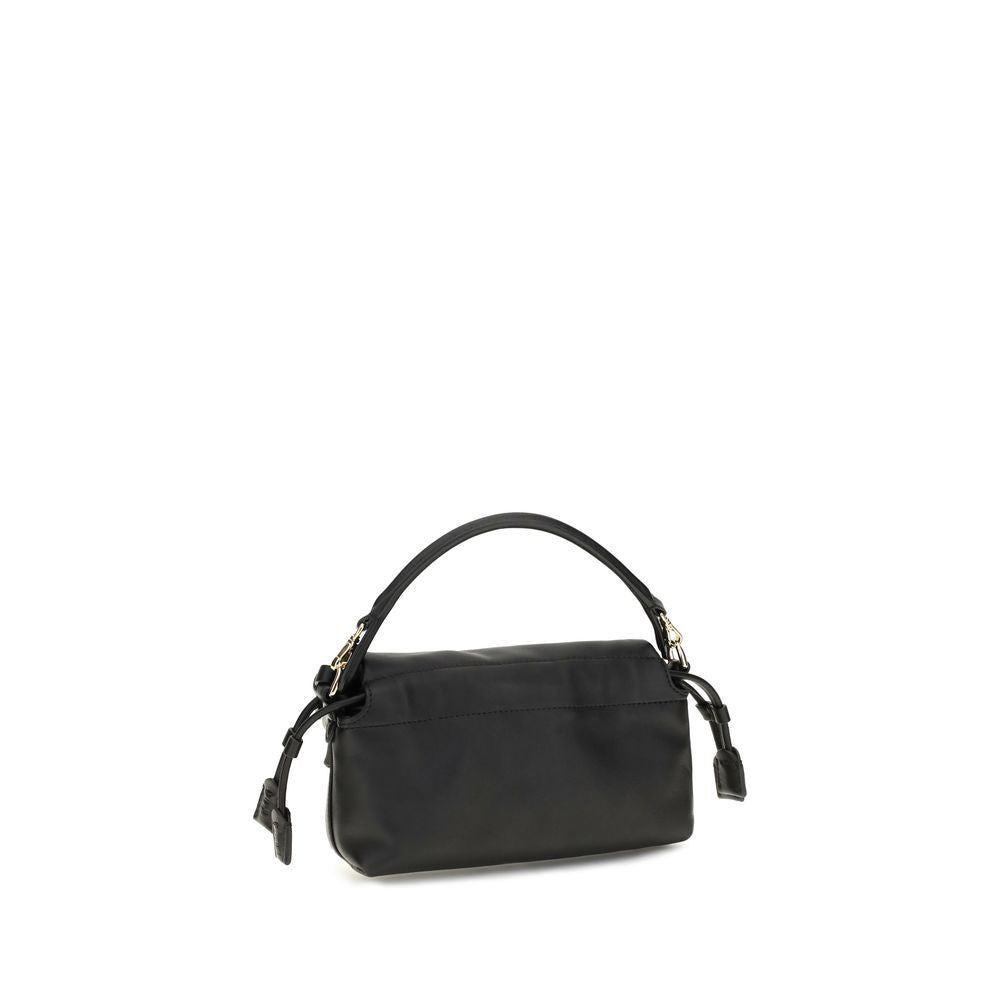 Fendi Black Nappa Leather Shoulder Bag