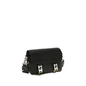 Fendi Black Calf Leather Shoulder Bag