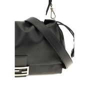 Fendi Black Calf Leather Shoulder Bag