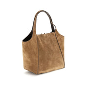 Brunello Cucinelli Beige Calf Leather Shoulder Bag