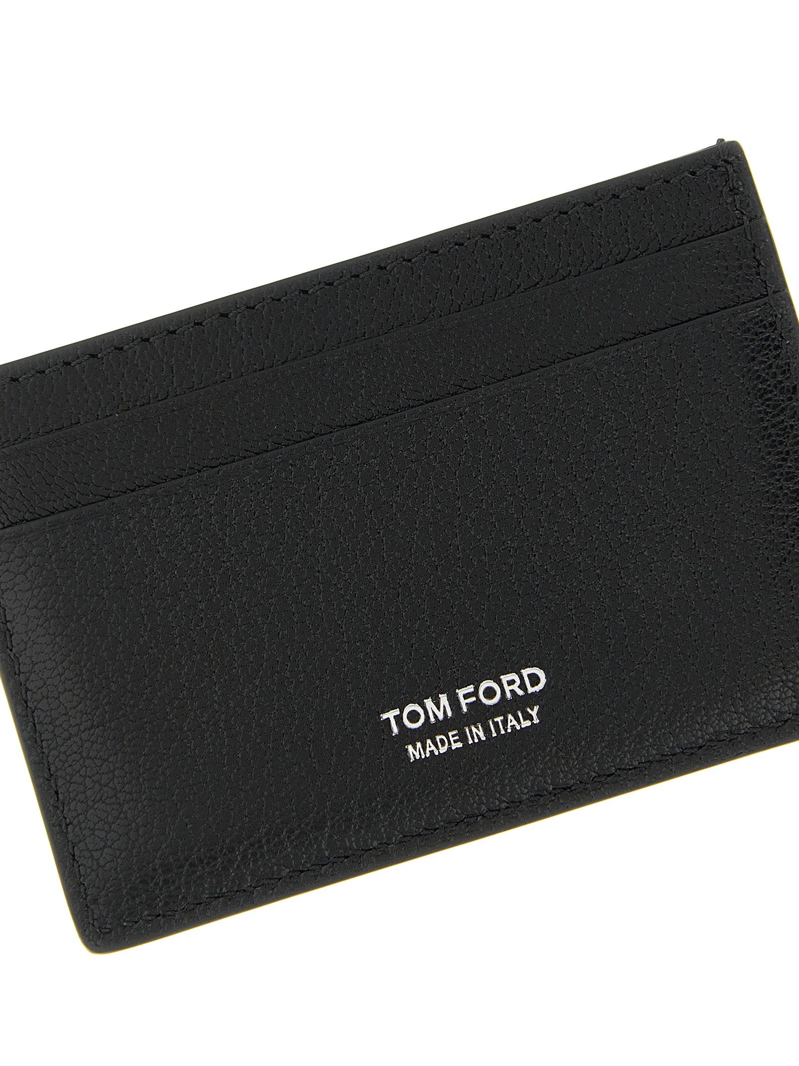 Tom Ford Black Goatskin Cardholder