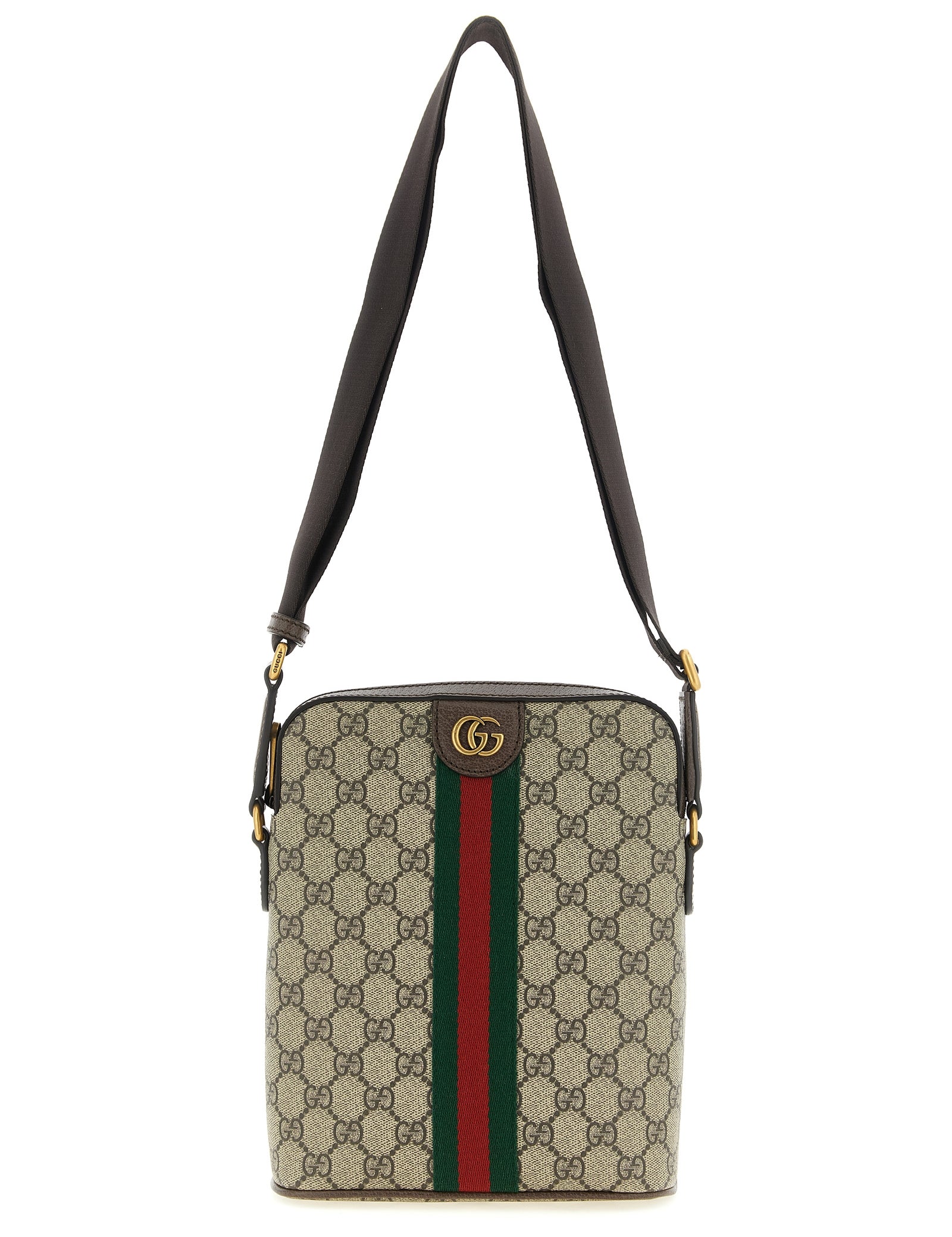 Gucci Beige Polyurethane Crossbody Bag