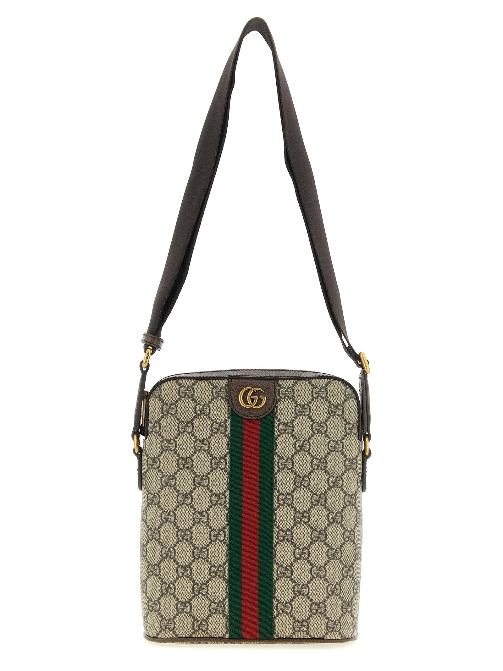 Gucci Beige Polyurethane Crossbody Bag