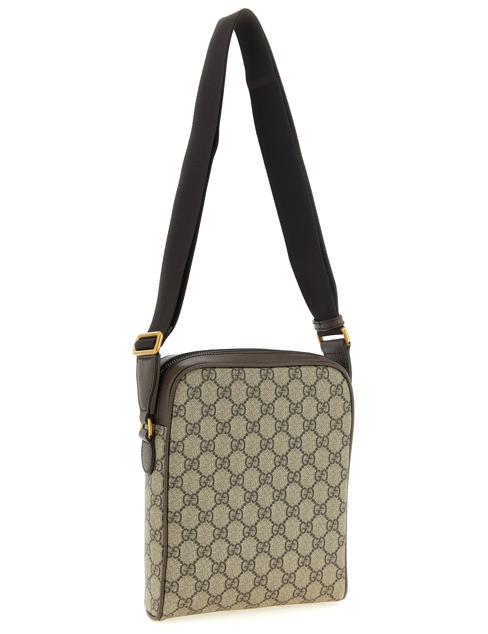 Gucci Beige Polyurethane Crossbody Bag