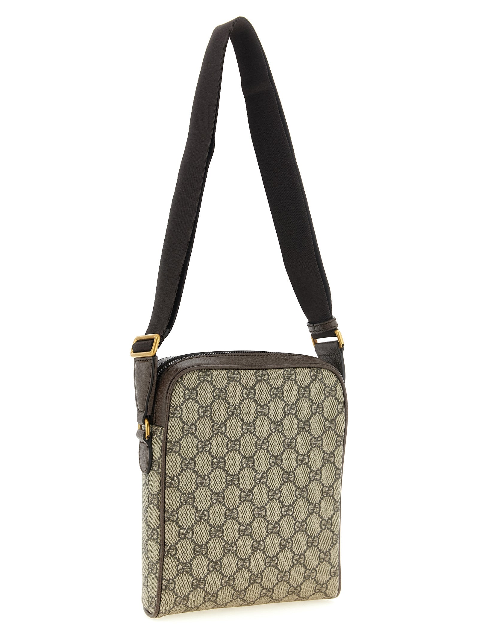 Gucci Beige Polyurethane Crossbody Bag