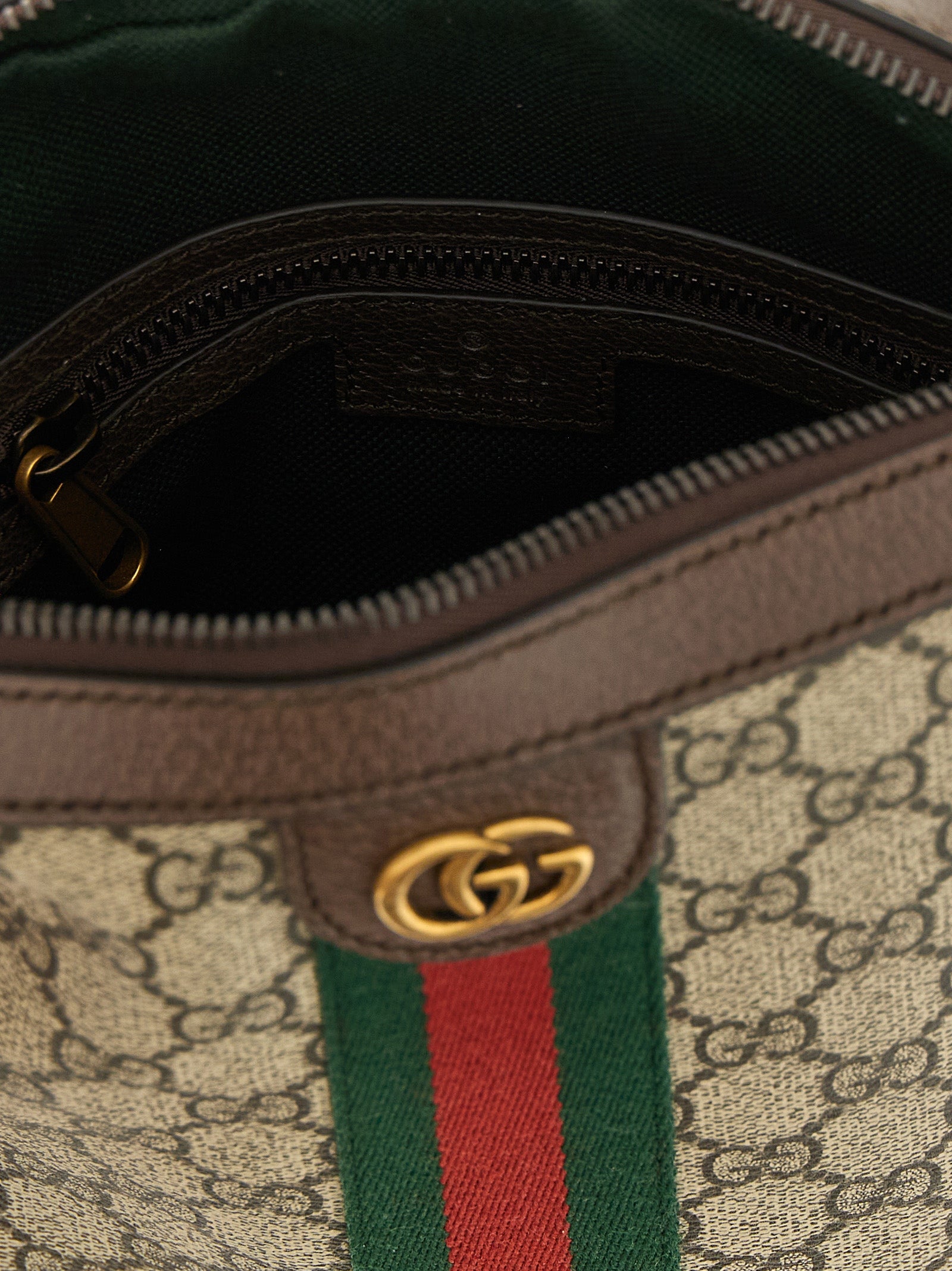 Gucci Beige Polyurethane Crossbody Bag