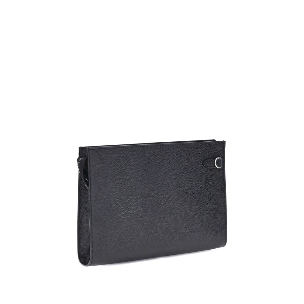 Valentino Garavani Black Calf Leather Wallet