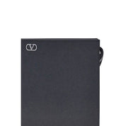 Valentino Garavani Black Calf Leather Wallet