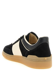 Valentino Garavani Multicolor Calfskin Low Top Sneakers