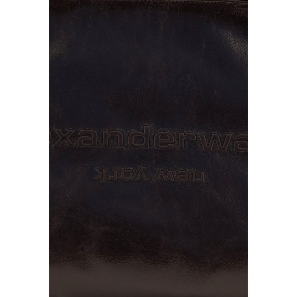 Alexander Wang Brown Calf Leather Shoulder Bag