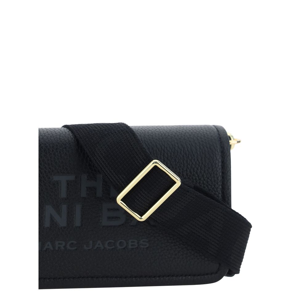 Marc Jacobs Black Calf Leather Shoulder Bag