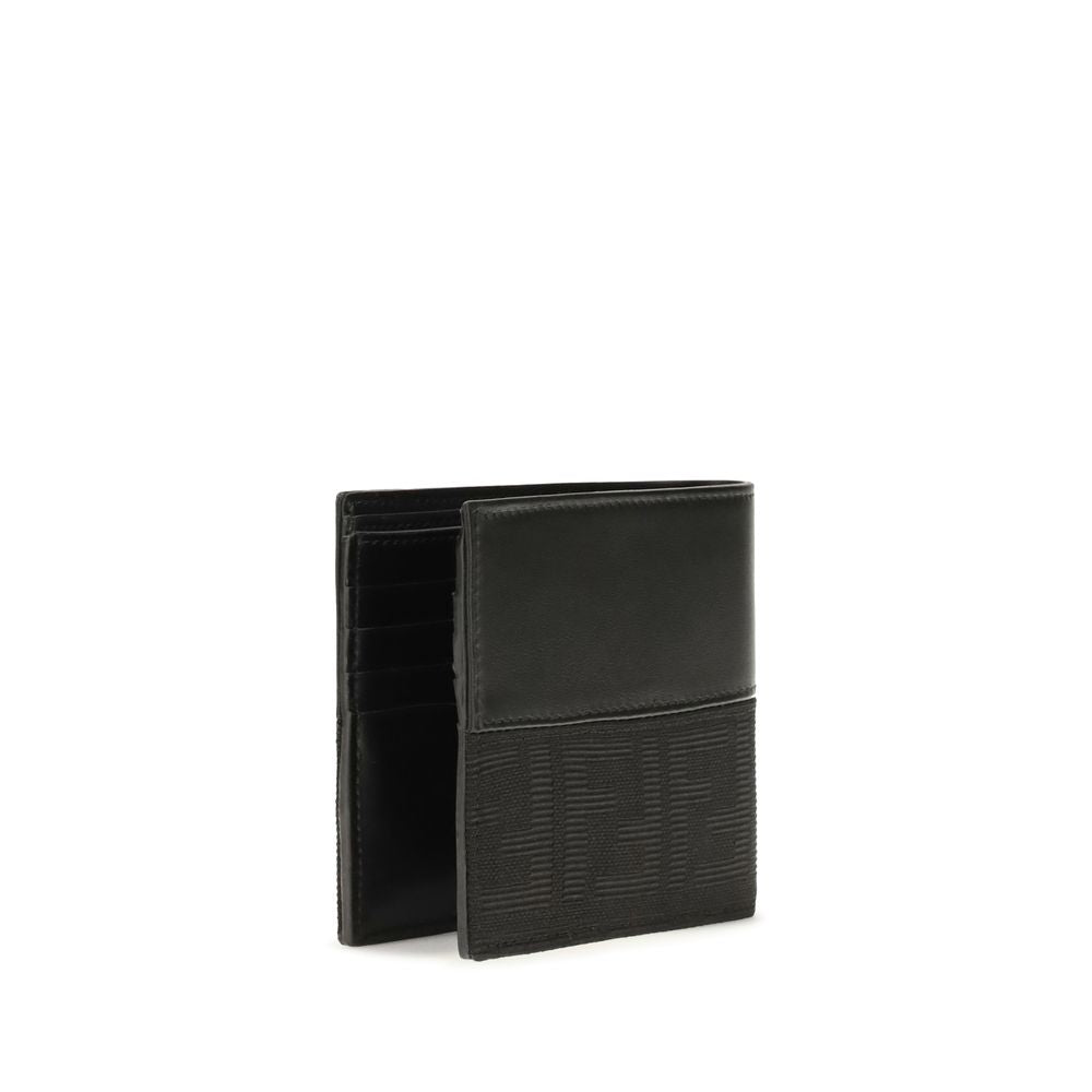 Fendi Black Calf Leather Wallet