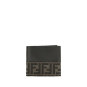 Fendi Brown Calf Leather Wallet