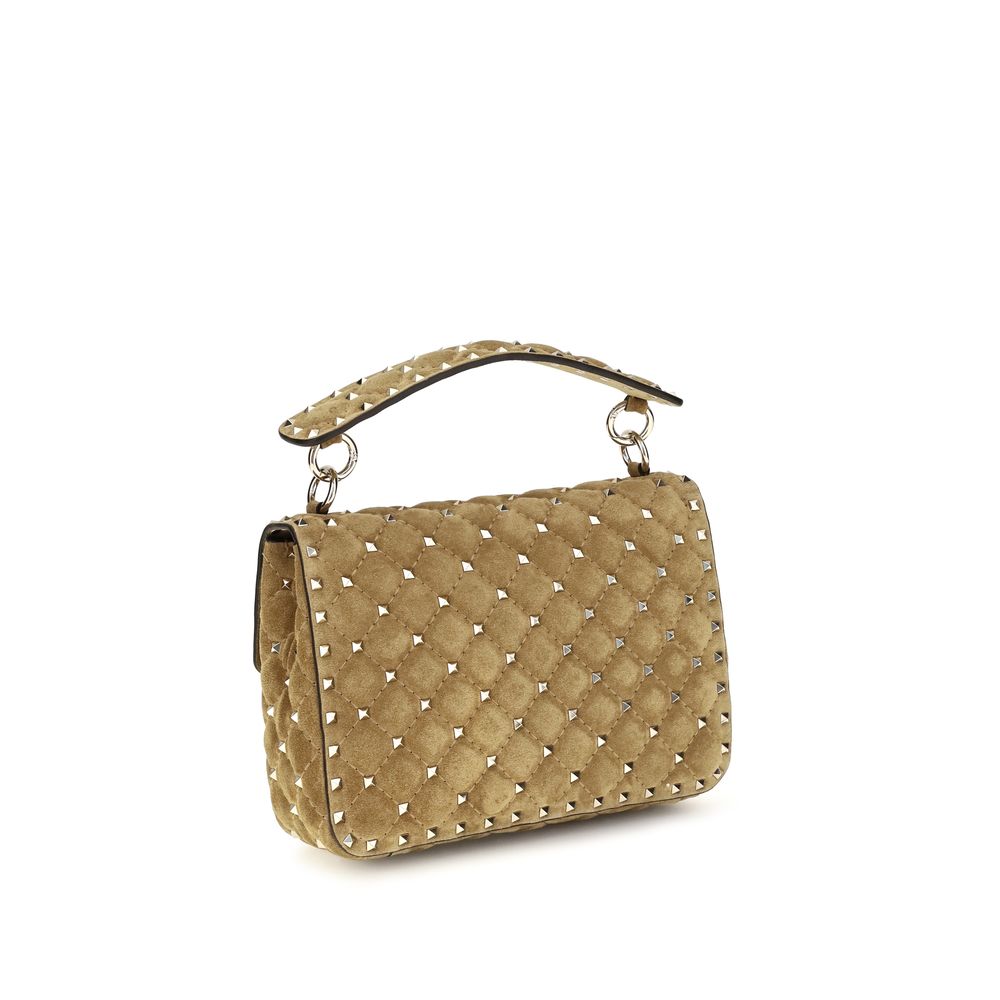 Valentino Garavani Beige Calf Leather Shoulder Bag