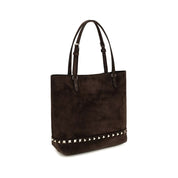 Valentino Garavani Brown Calf Leather Shoulder Bag