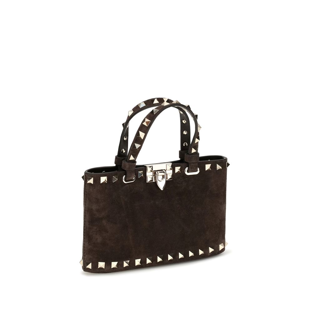 Valentino Garavani Brown Calf Leather Handbag