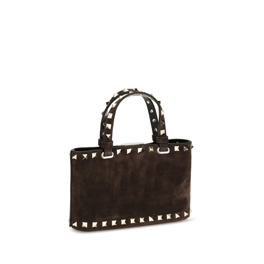 Valentino Garavani Brown Calf Leather Handbag