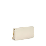 Valentino Garavani White Calf Leather Wallet