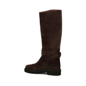 Valentino Garavani Brown Calf Leather High Boots