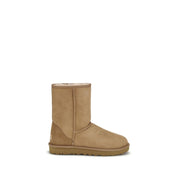 UGG Beige Suede Flat Boots