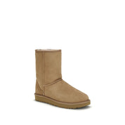 UGG Beige Suede Flat Boots