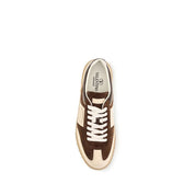 Valentino Garavani Brown Calf Leather Low Top Sneakers