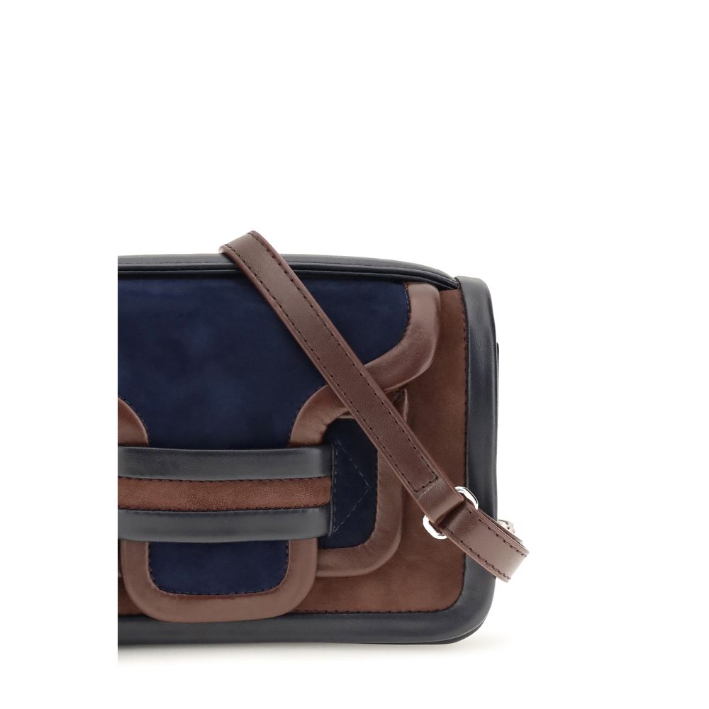 Pierre Hardy Brown Calf Leather Shoulder Bag