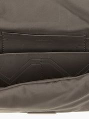 Rick Owens Gray Calfskin Clutch Bag