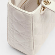 Dior Latte Lamb Leather Handbag