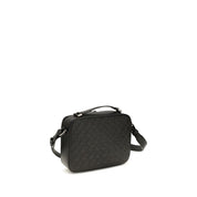 Ferragamo Black Calf Leather Shoulder Bag