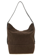 Lemaire Brown Cotton Handbag