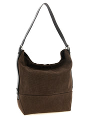 Lemaire Brown Cotton Handbag