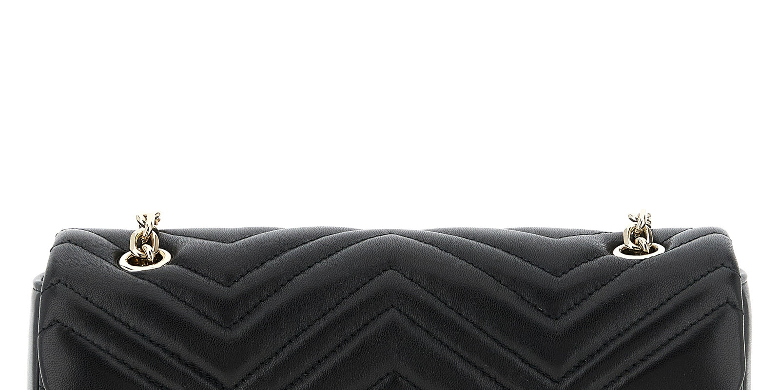 Gucci Black Lamb Leather Shoulder Bag