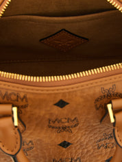 MCM Brown Polyurethane Handbag