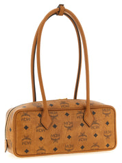 MCM Brown Polyurethane Shoulder Bag