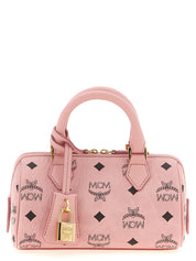 MCM Pink Polyurethane Handbag
