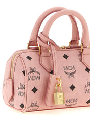 MCM Pink Polyurethane Handbag