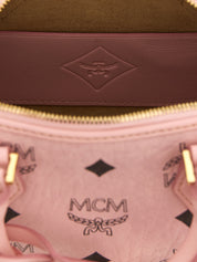 MCM Pink Polyurethane Handbag